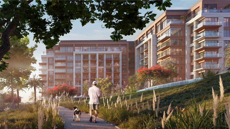 Central Park walkways — developer render